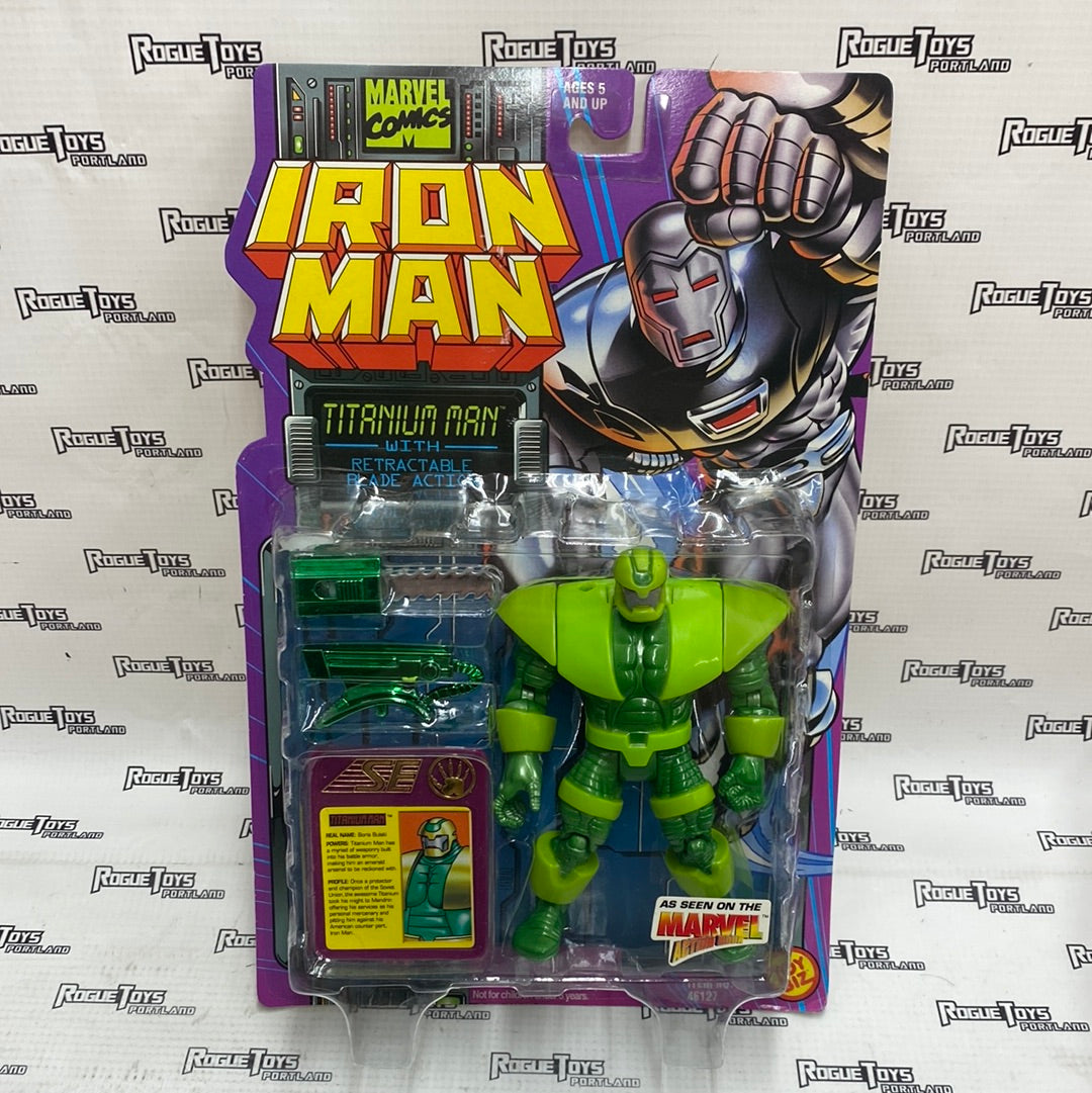 Vintage Toy Biz Iron Man Titanium Man with Retractible Blade Action