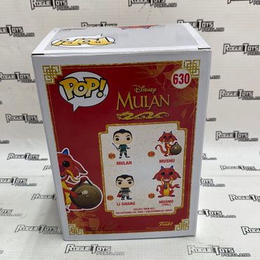 Funko POP! Mulan Diamond Collection Mushu #630 Hot Topic Exclusive