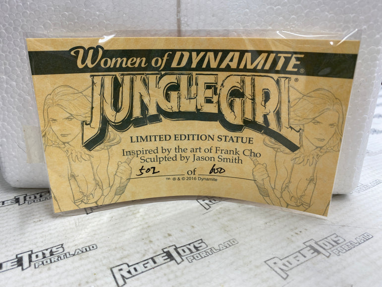 Women of Dynamite Jungle Girl Limited Edition Statue