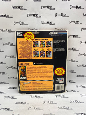 Vintage GI JOE Eco-Warriors Clean-Sweep