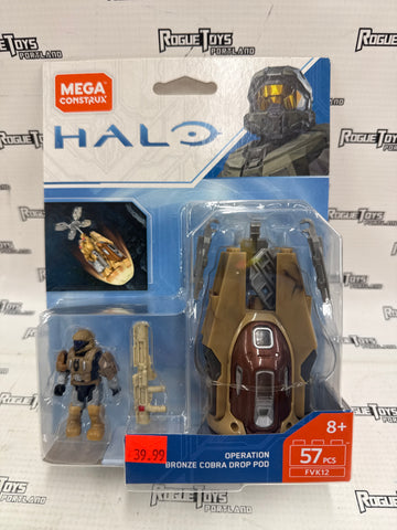 Mega Construx Halo Bronze Cobra Drop Pod