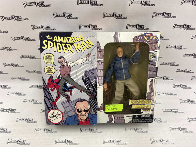 Marvel Legends Stan Lee/The Amazing Spider-Man 2007 SDCC Exclusive (Open Box)