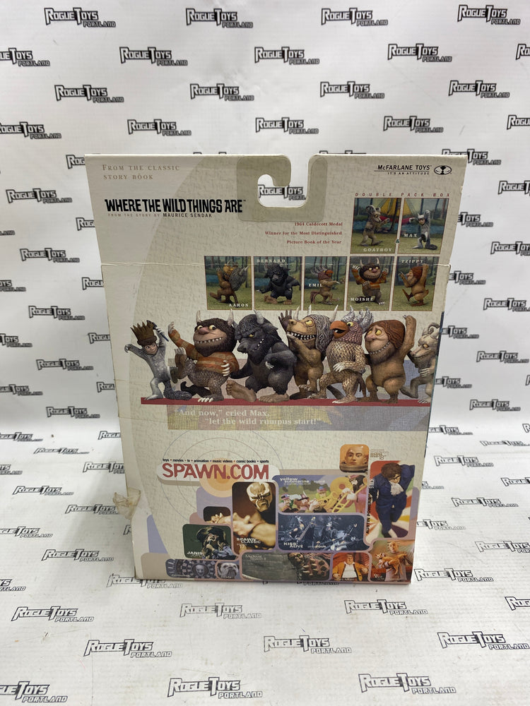 McFarlane Toys Where The Wild Things Are Max and Goat Boy