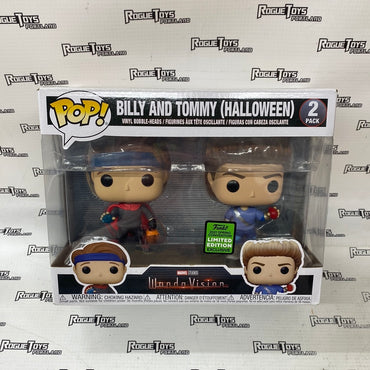 Funko POP! WandaVision Billy and Tommy (Halloween) 2 Pack 2021 Spring Con Exclusive