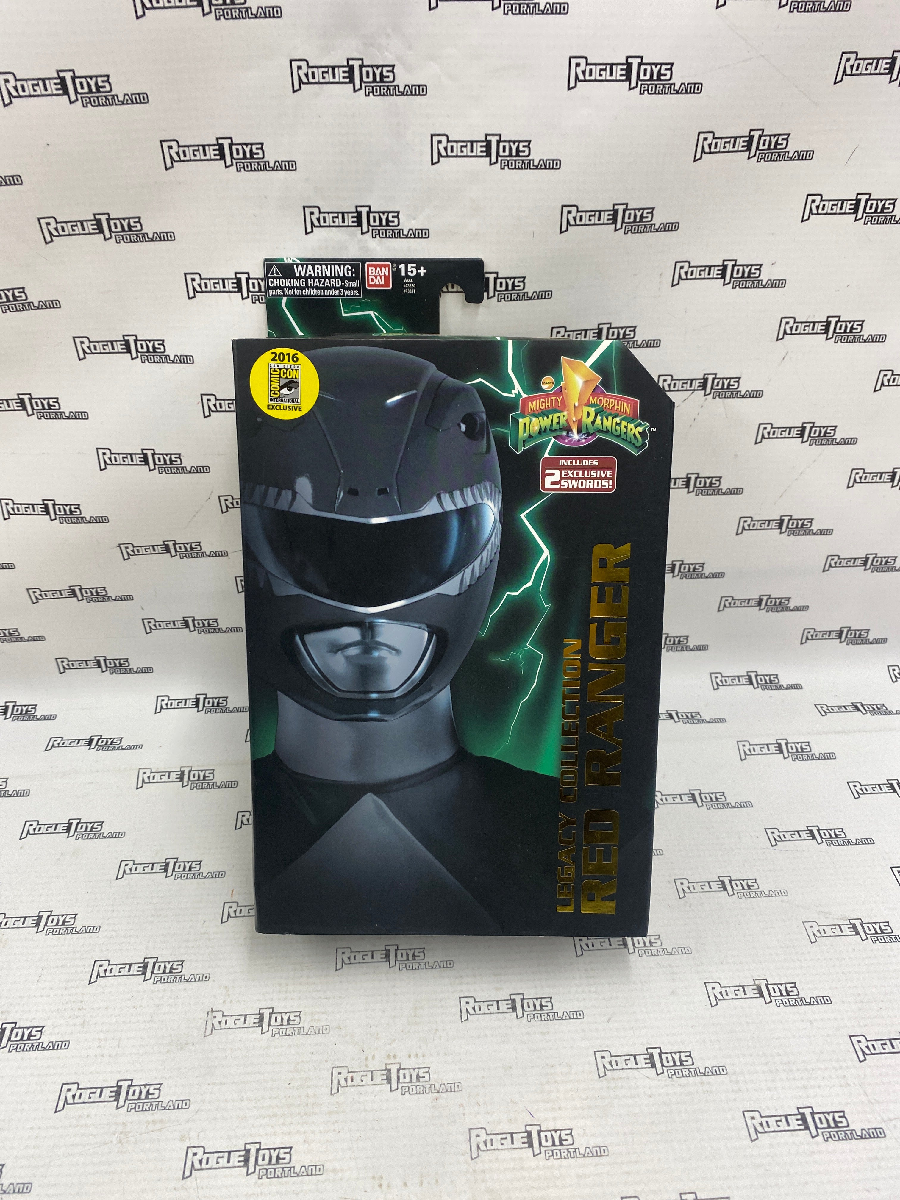Power Rangers Legacy Collection MMPR Red Ranger 2016 SDCC Exclusive