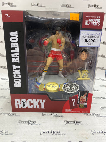 McFarlane Toys Movie Maniacs Rocky Rocky Balboa Figurine