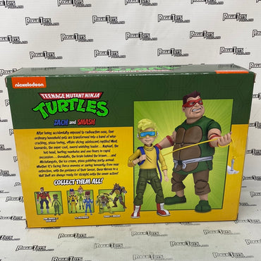 NECA TMNT Cartoon Zach and Smash (Open Box)