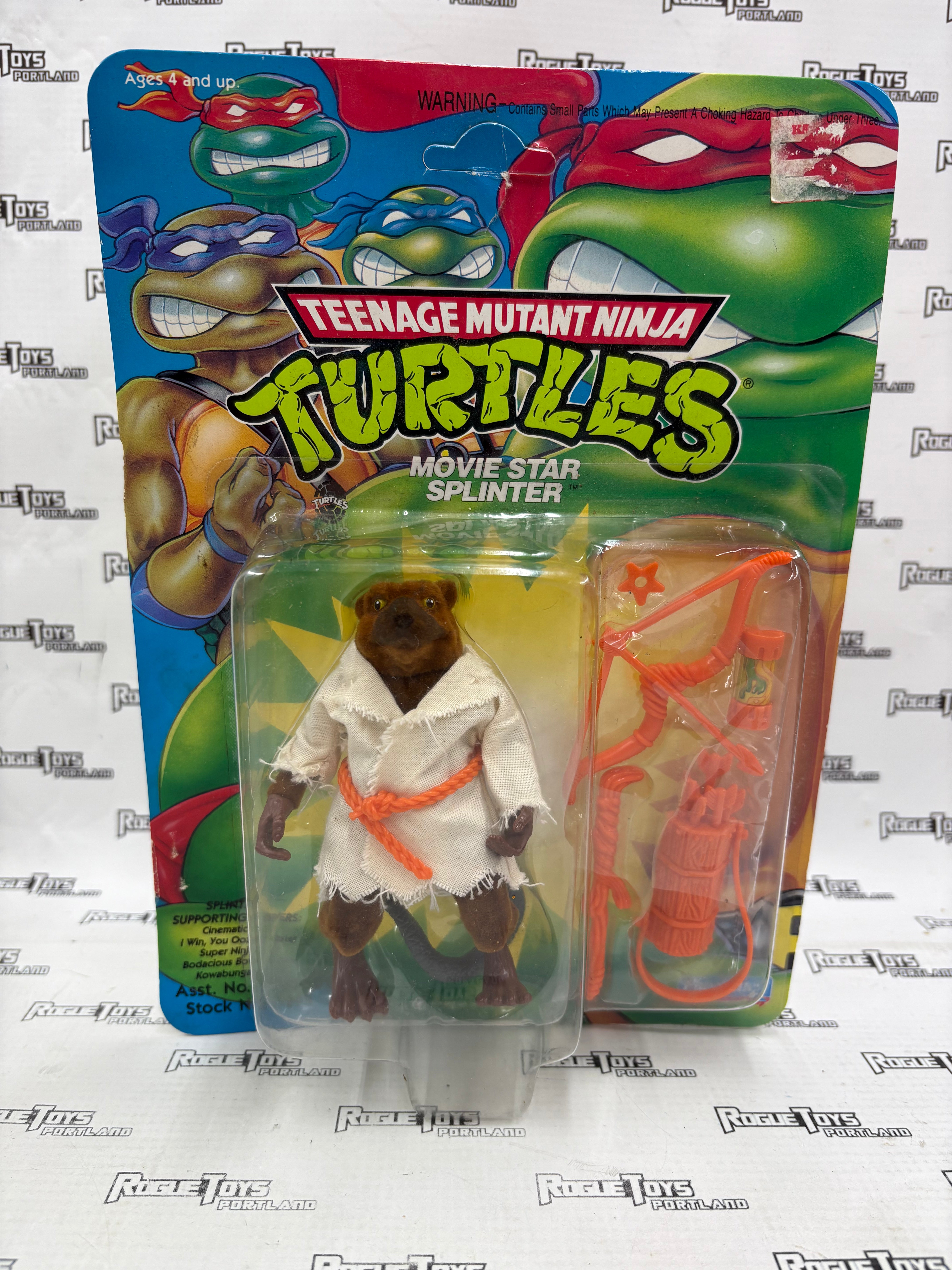 Playmates TMNT Movie Star Splinter on card