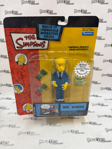 Playmates The Simpsons World of Springfield Mr. Burns Figure
