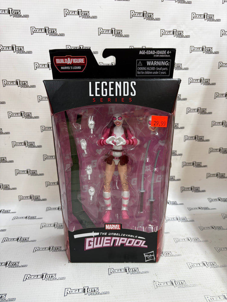 Hasbro Marvel Legends Lizard Wave Gwenpool