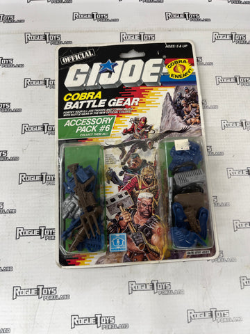 Hasbro GI Joe Cobra Battle Gear Accessory Pack #6 MOC