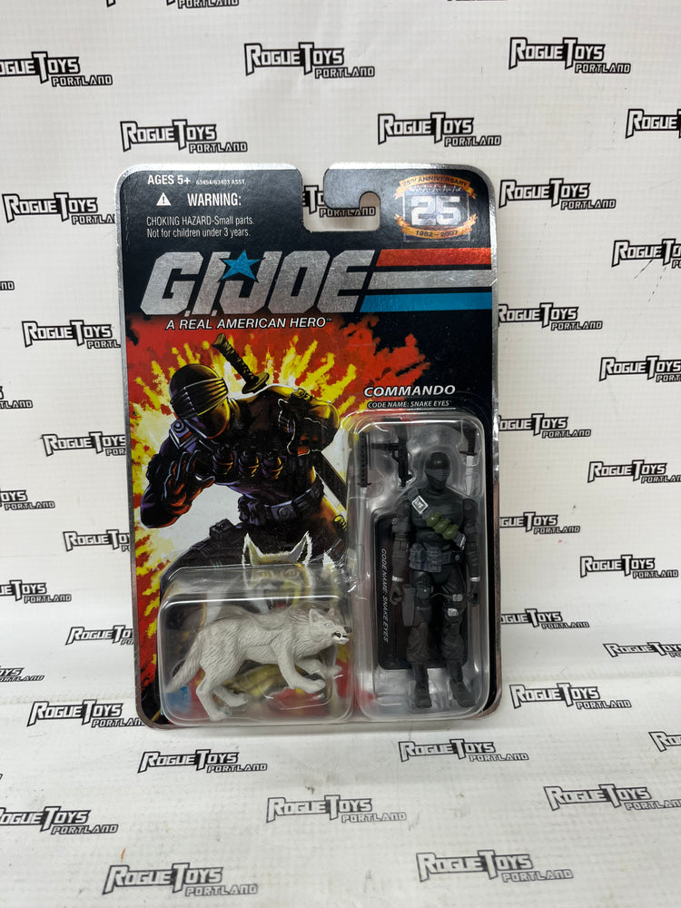 Hasbro GI Joe 25th Anniversary Commando Snake Eyes moc