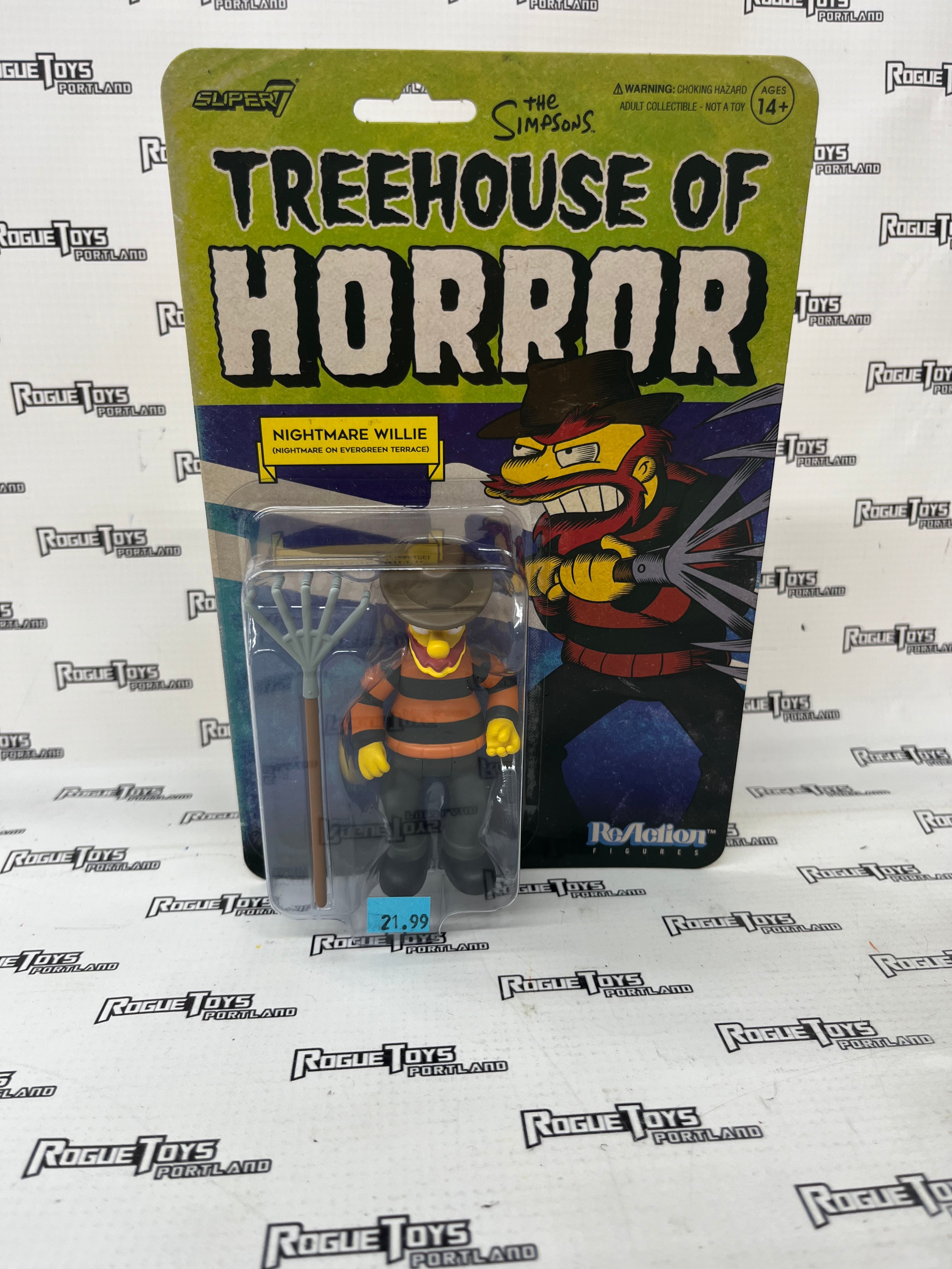 ReAction Simpsons Treehouse of Horror Nightmare Willie