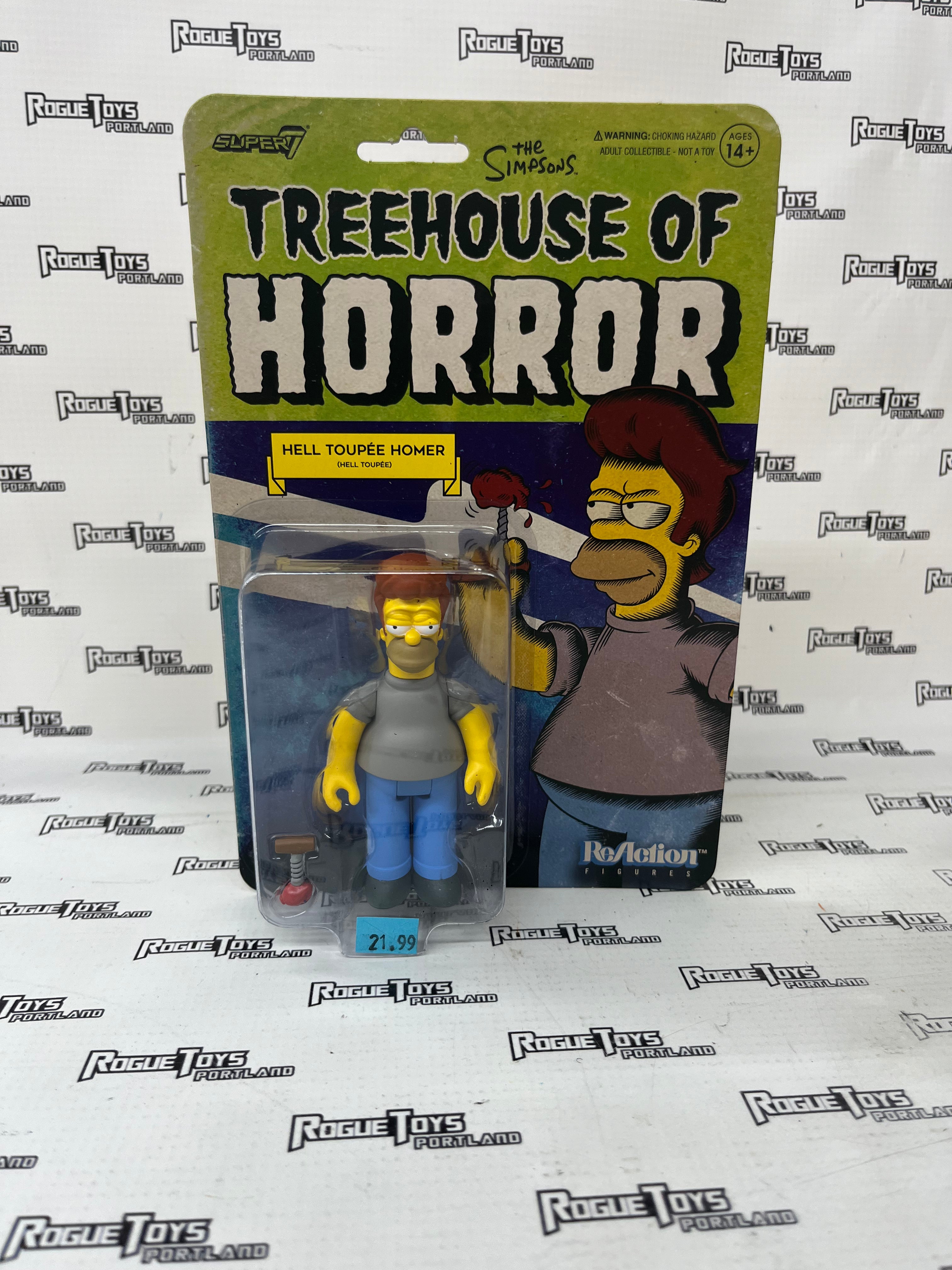 ReAction Simpsons Treehouse of Horror Hell Toupée Homer