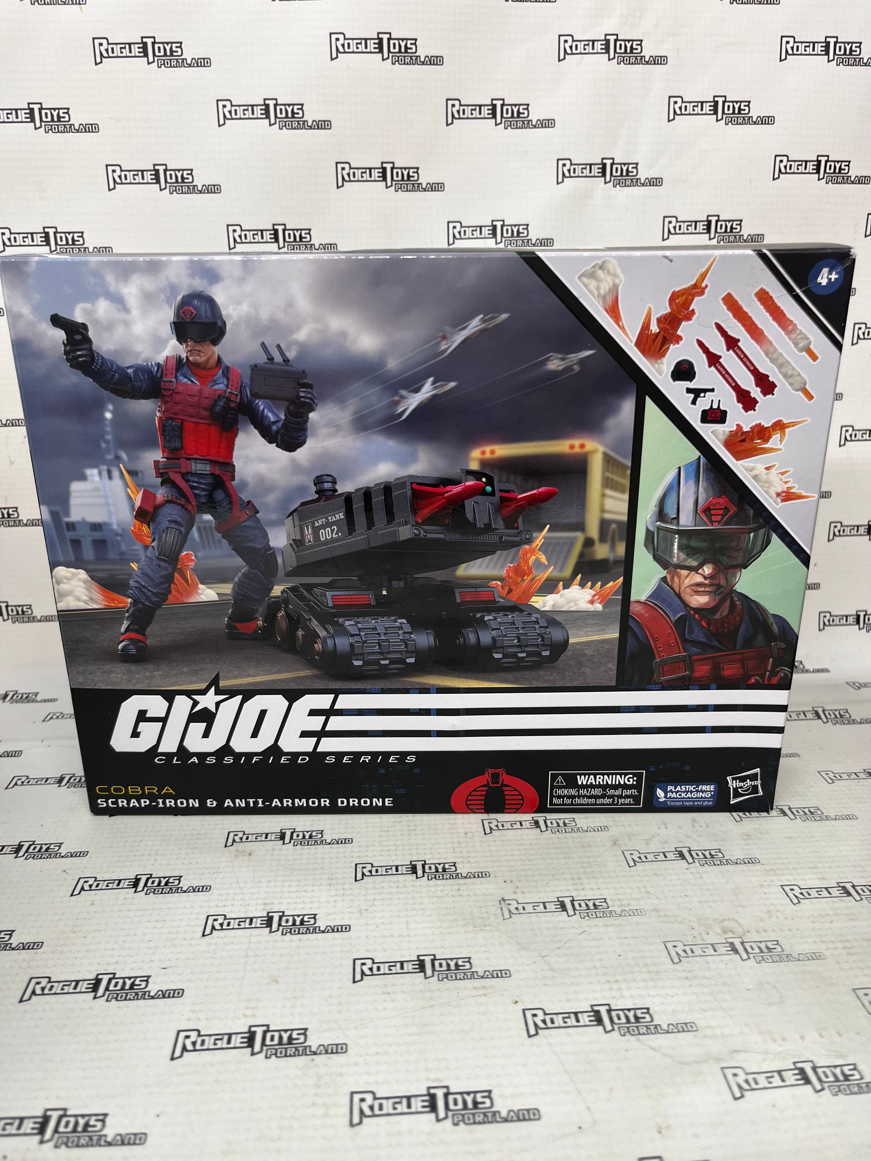 Hasbro GI Joe Classified Scrap-Iron & Anti-Armor Drone