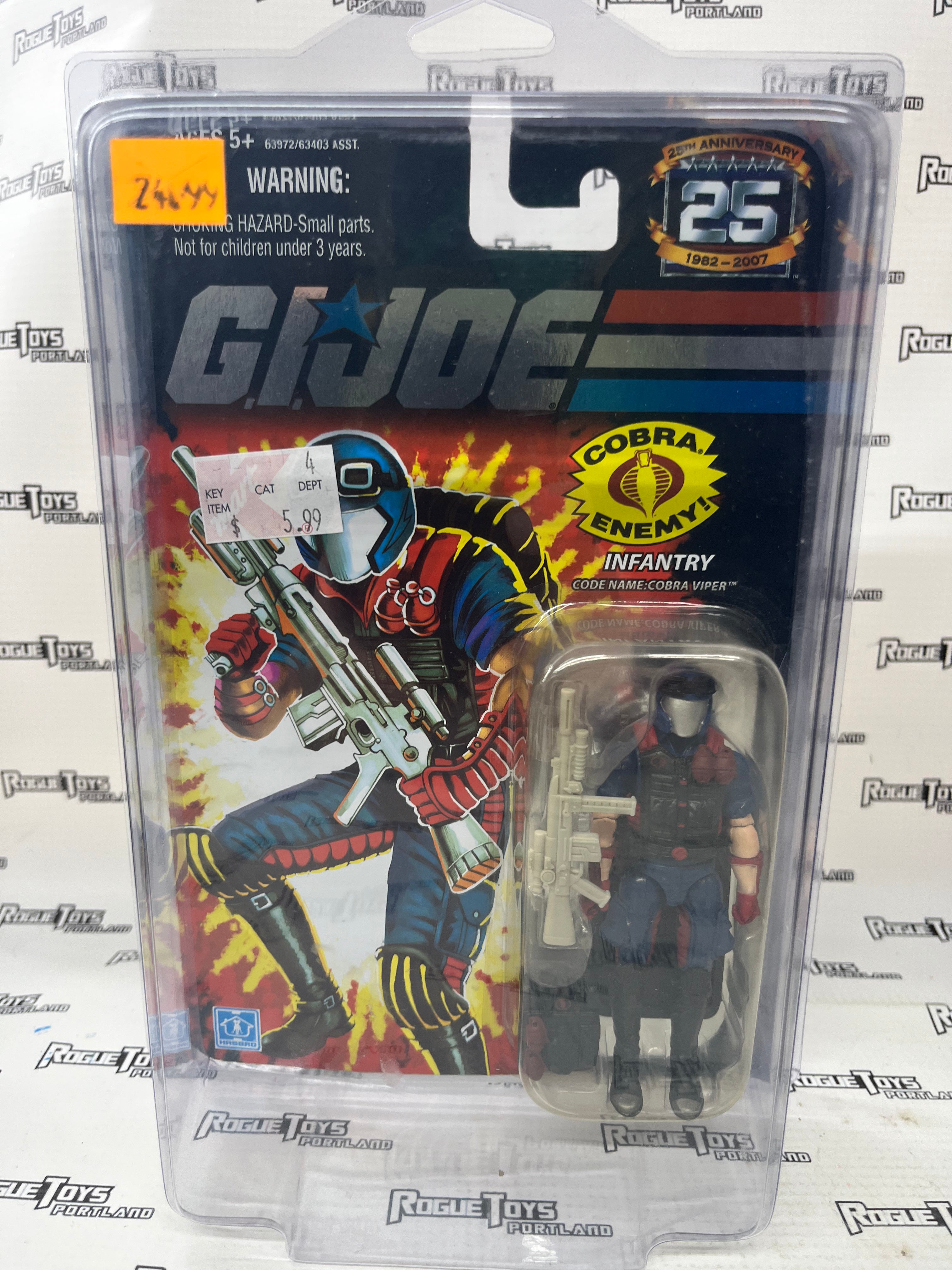 Hasbro GI Joe 25th Anniversary Cobra Viper