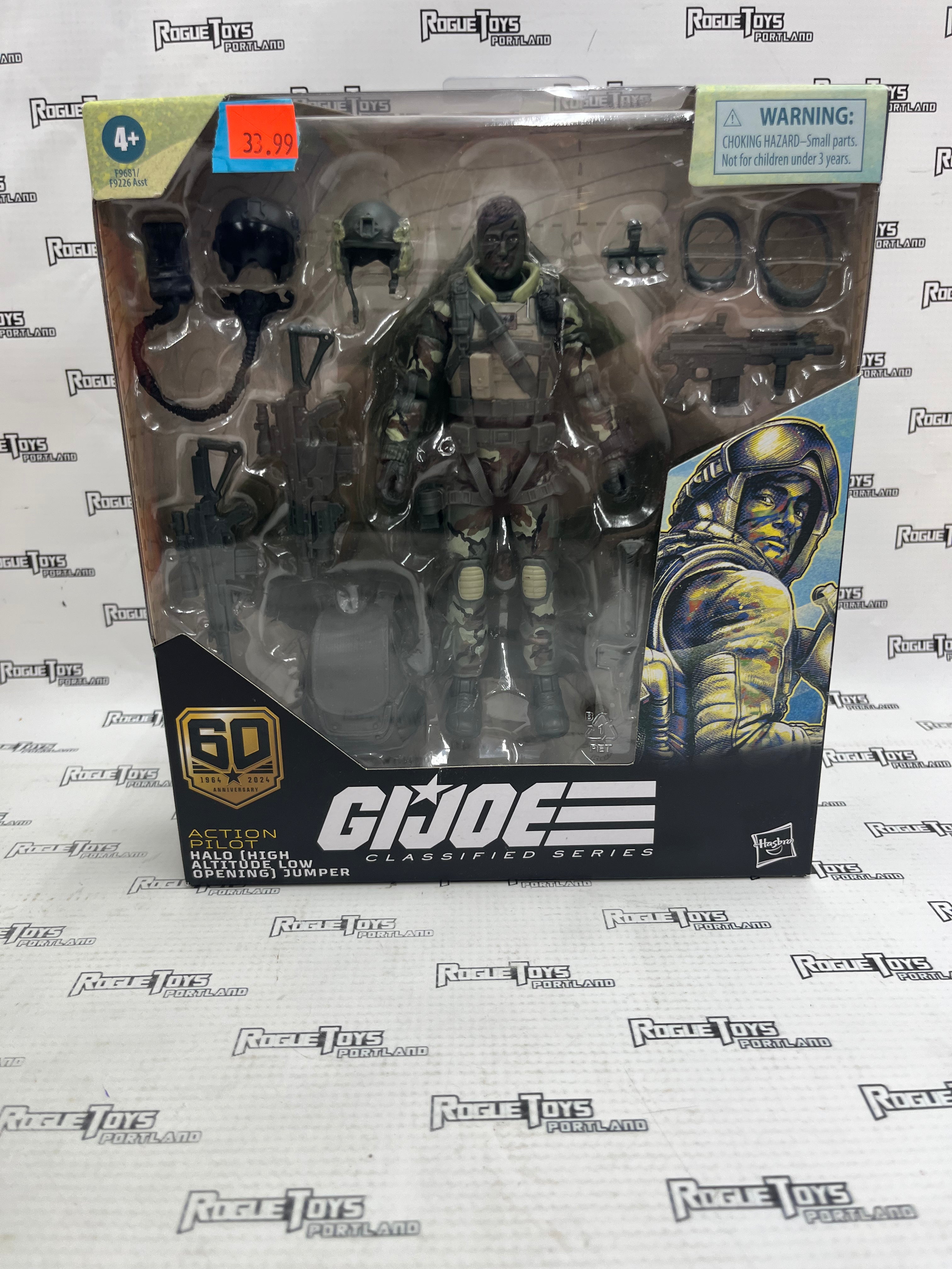 Hasbro GI Joe Classified Action Pilot HALO Jumper