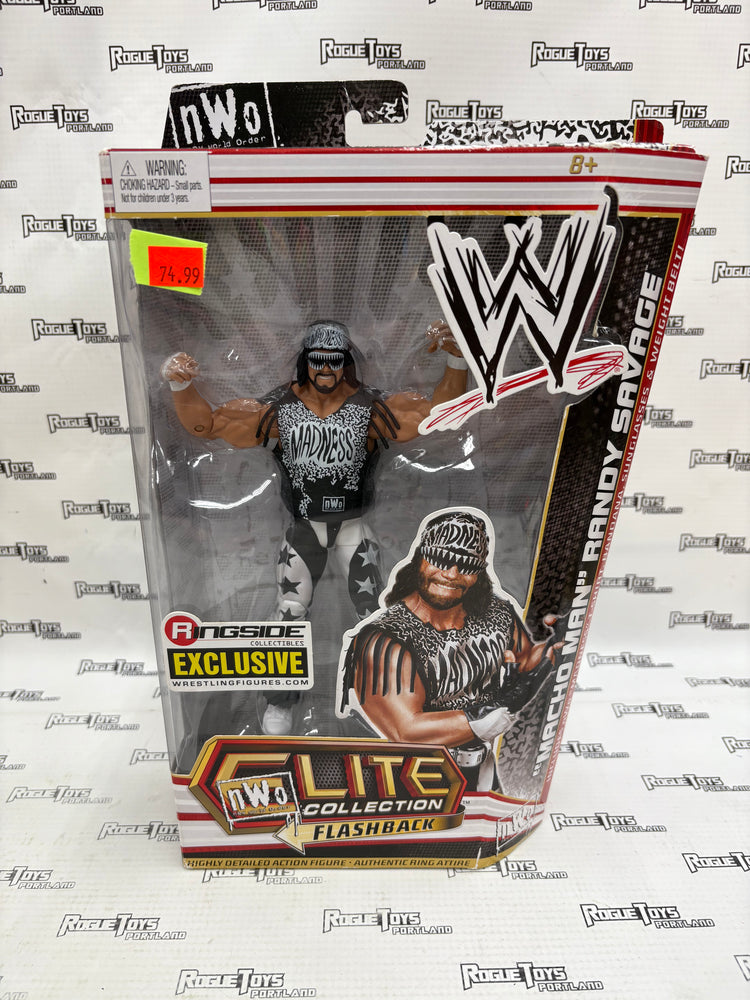 Mattel WW Elite Collection NWO Flashback “Macho Man” Randy Savage Ringside Collectibles Exclusive