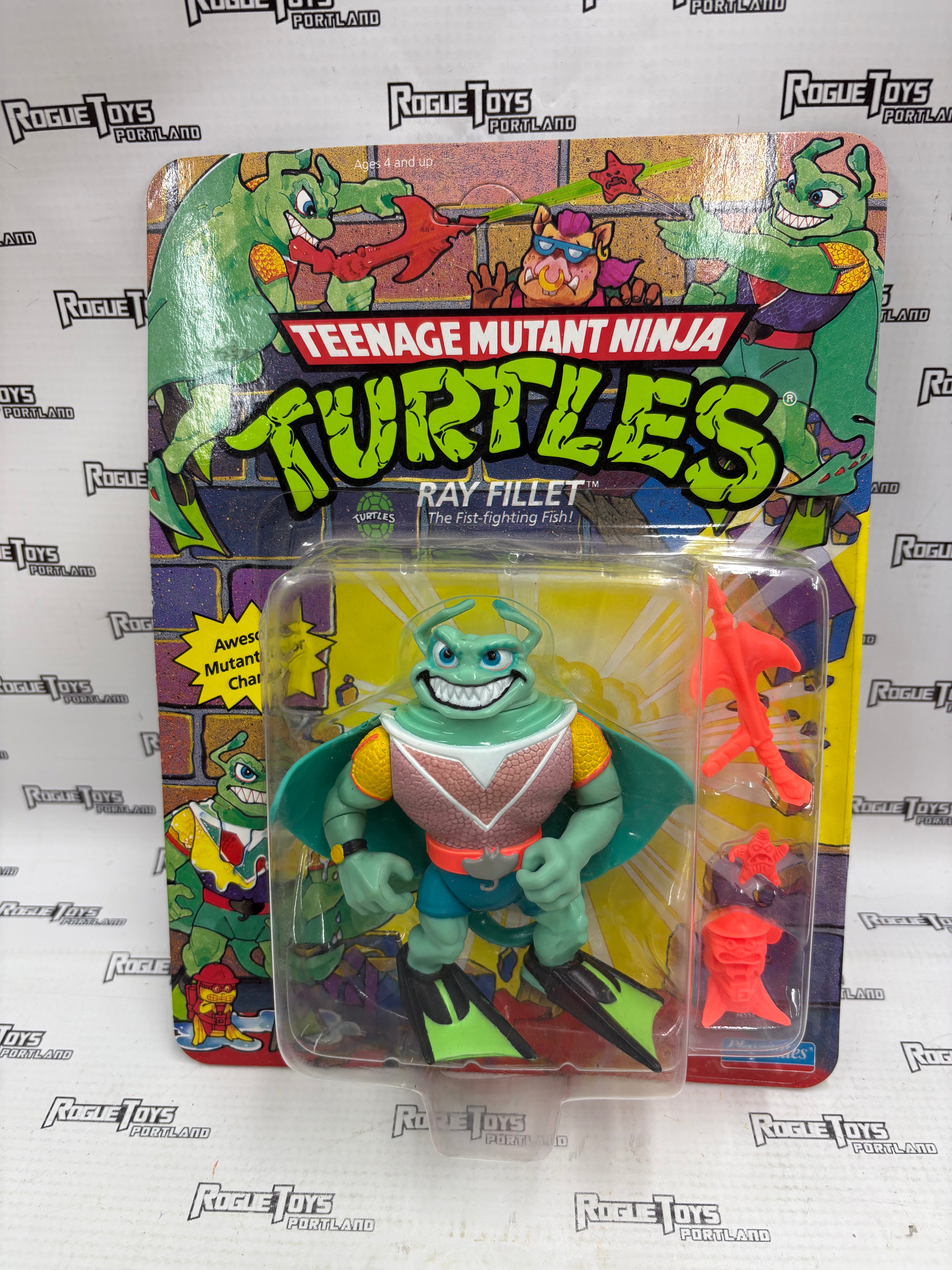 Playmates Teenage Mutant Ninja Turtles Ray Fillet unpunched MOC