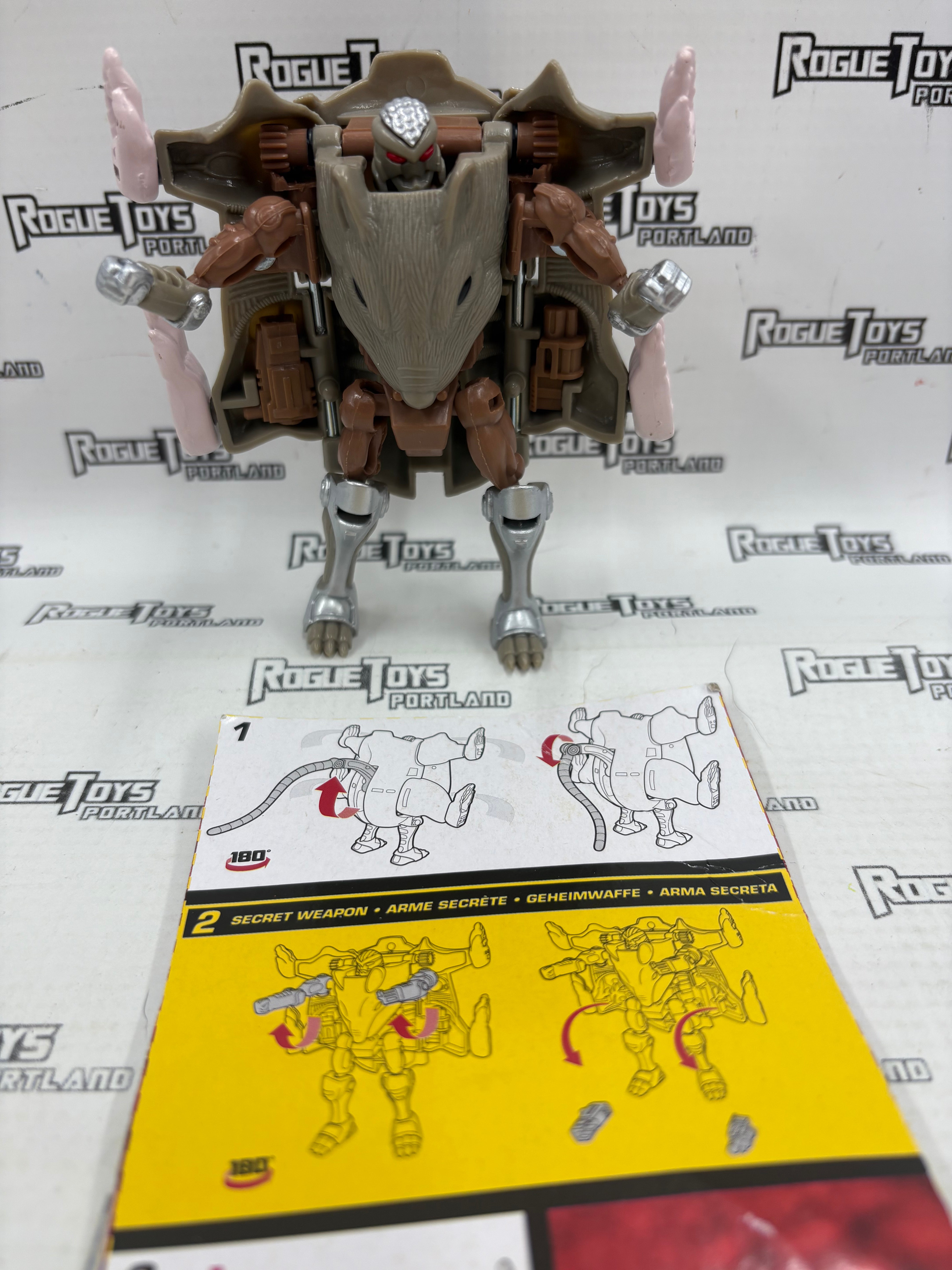 Hasbro Kenner Transformers Beast Wars Rattrap complete