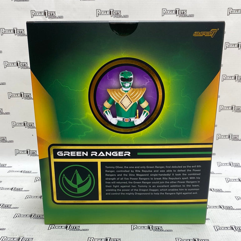 Super 7 Mighty Morphin Power Rangers Ultimates Green Ranger