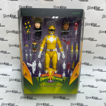 Super 7 Mighty Morphin Power Rangers Ultimates Yellow Ranger