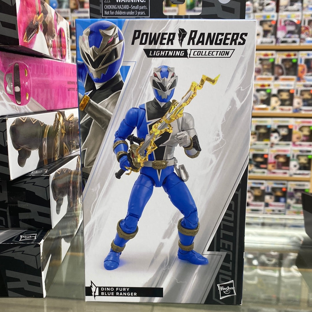 Hasbro Power Rangers Dino Fury Blue Ranger