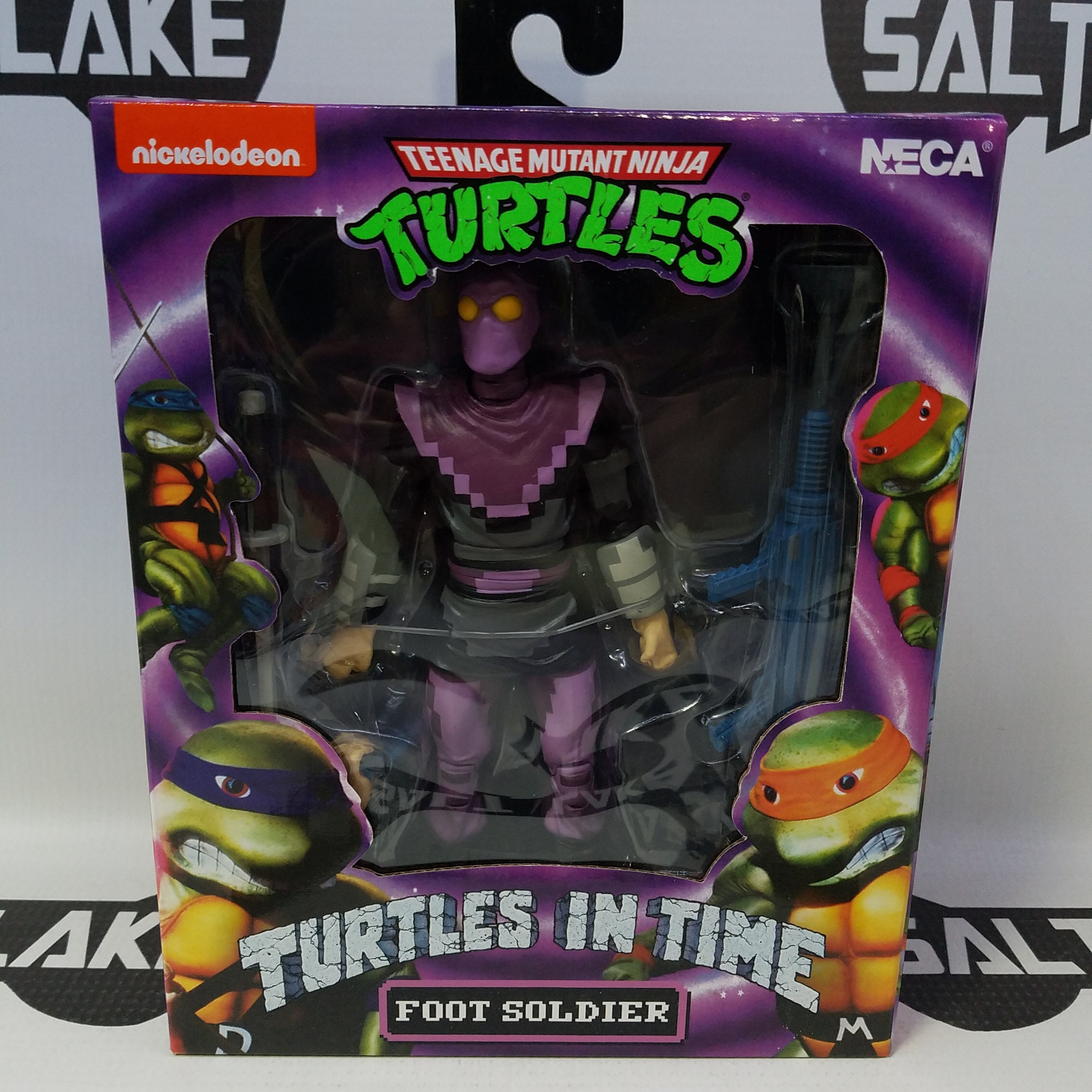 NECA TMNT Turtles in Time Foot Soldier