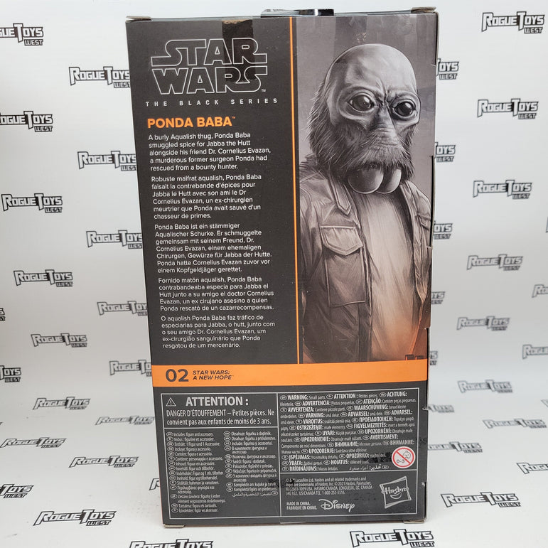 HASBRO Star Wars: The Black Series Ponda Baba (Star Wars: A New Hope)