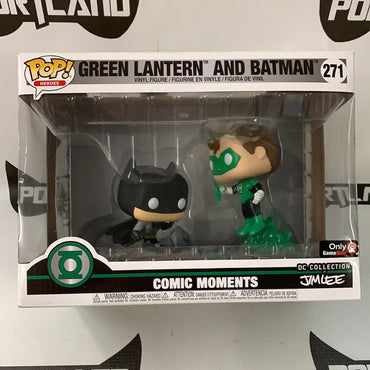 Funko POP! Heroes DC Collection Green Lantern and Batman #271 GameStop Exclusive