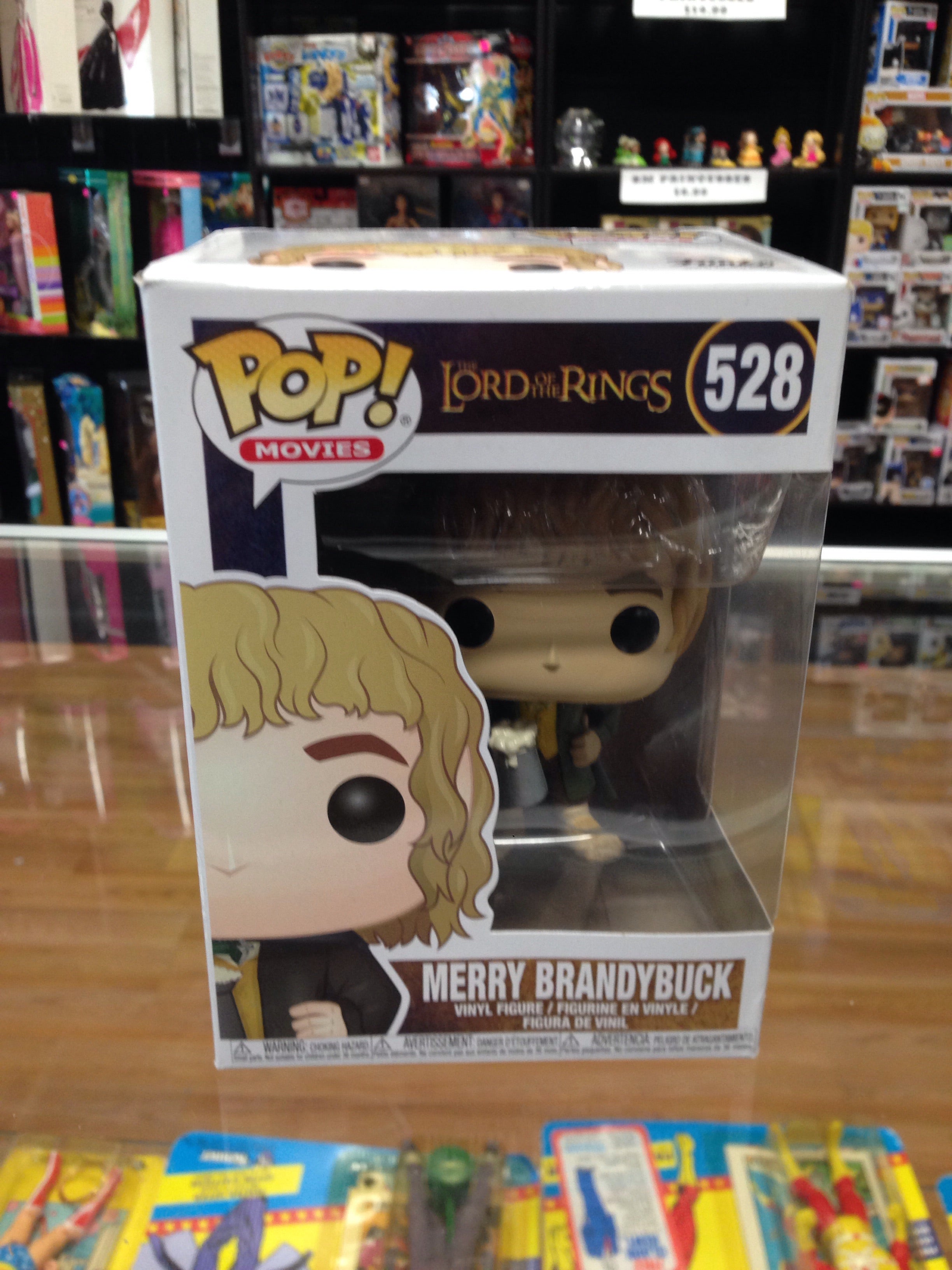 Funko Pop Movies The Lord Of The Rings Merry Brandybuck #528