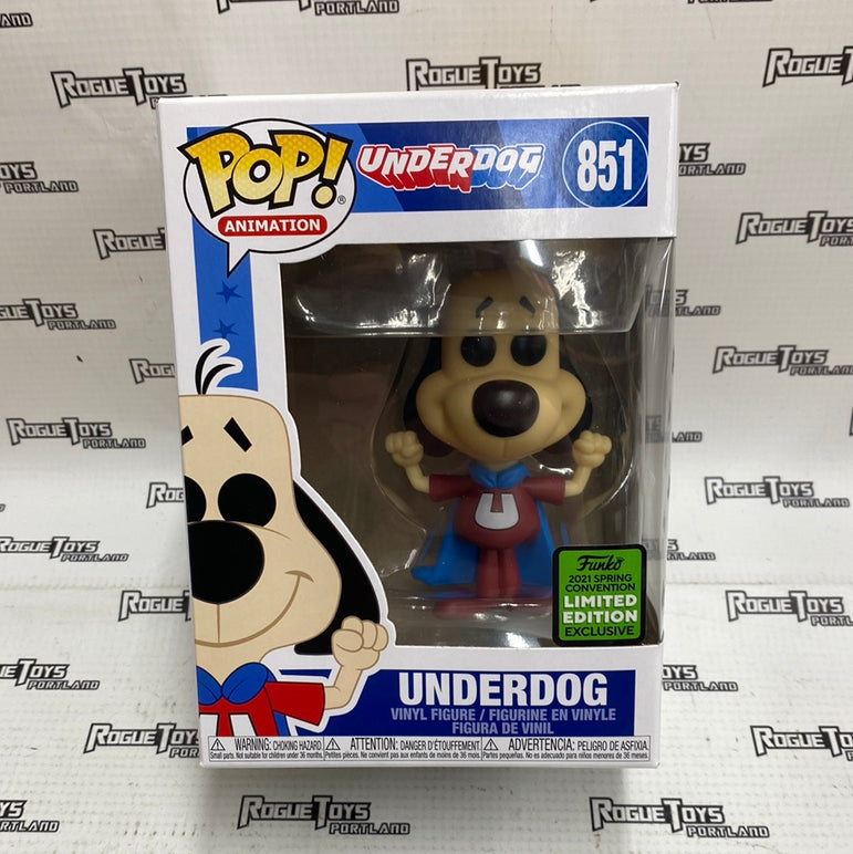 Funko POP! Animation Underdog #851 2021 Spring Con Exclusive