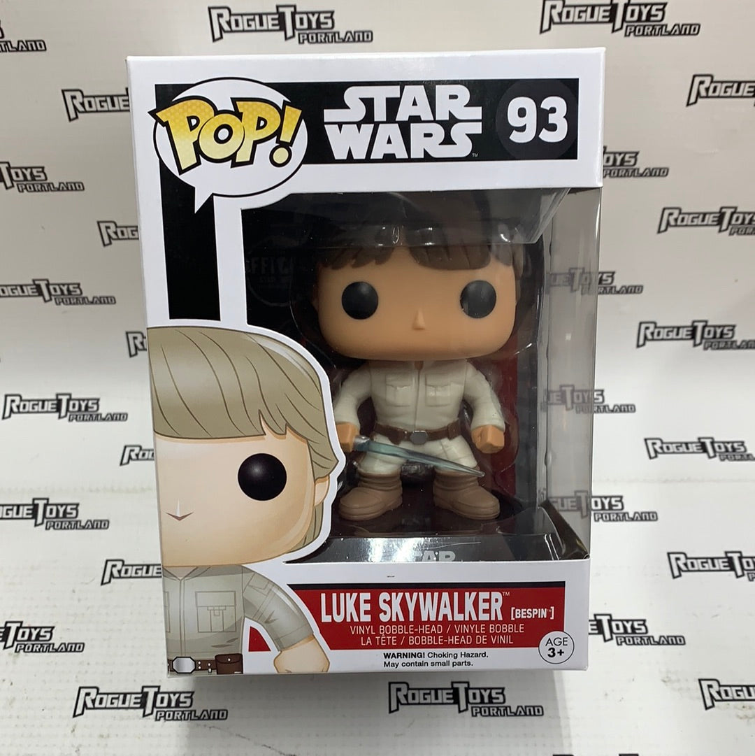 Funko POP! Star Wars Luke Skywalker (Bespin) #93