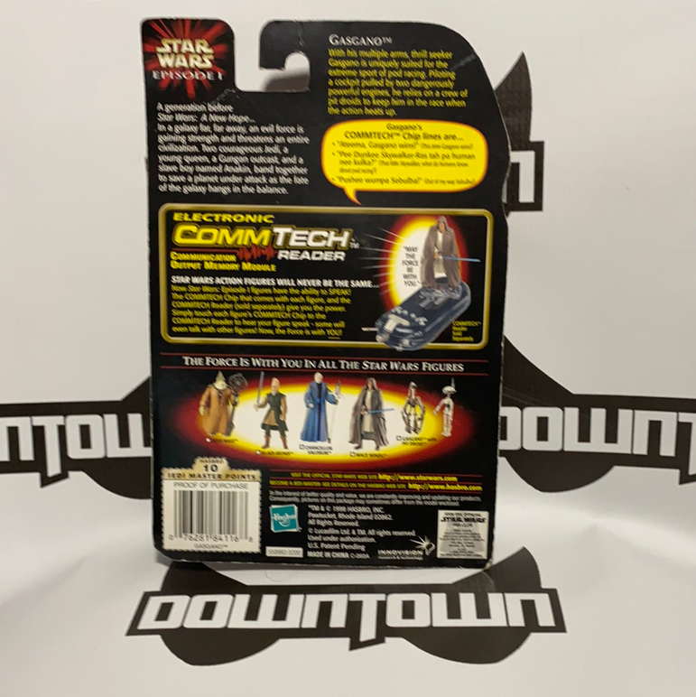 Hasbro Star Wars Episode 1 Comm Tech Gasgano