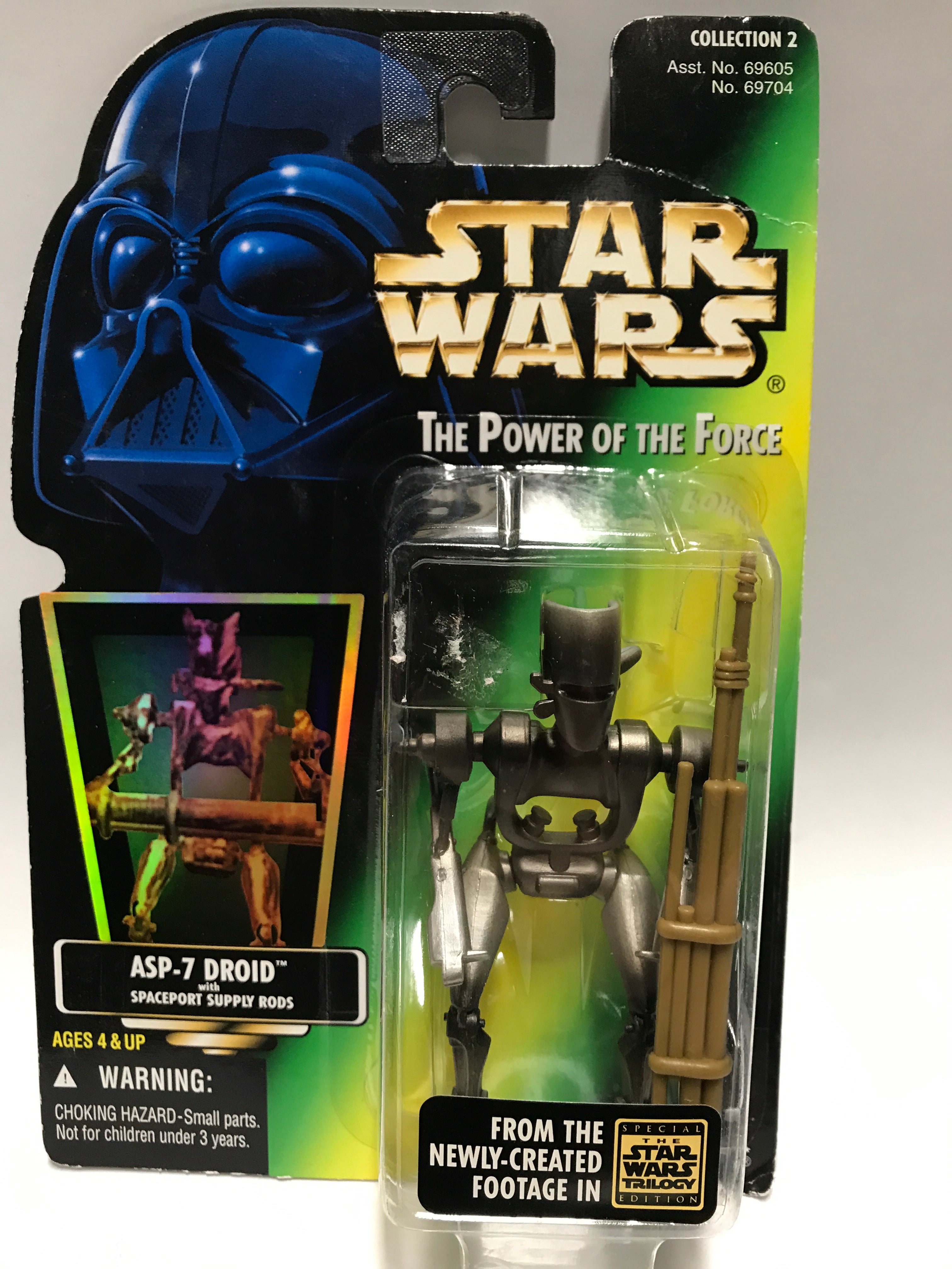Kenner Star Wars Power of the Force ASP-7 Droid