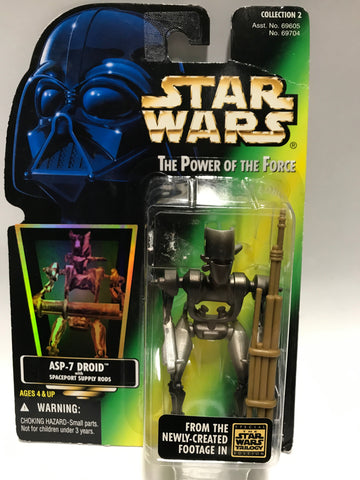 Kenner Star Wars Power of the Force ASP-7 Droid