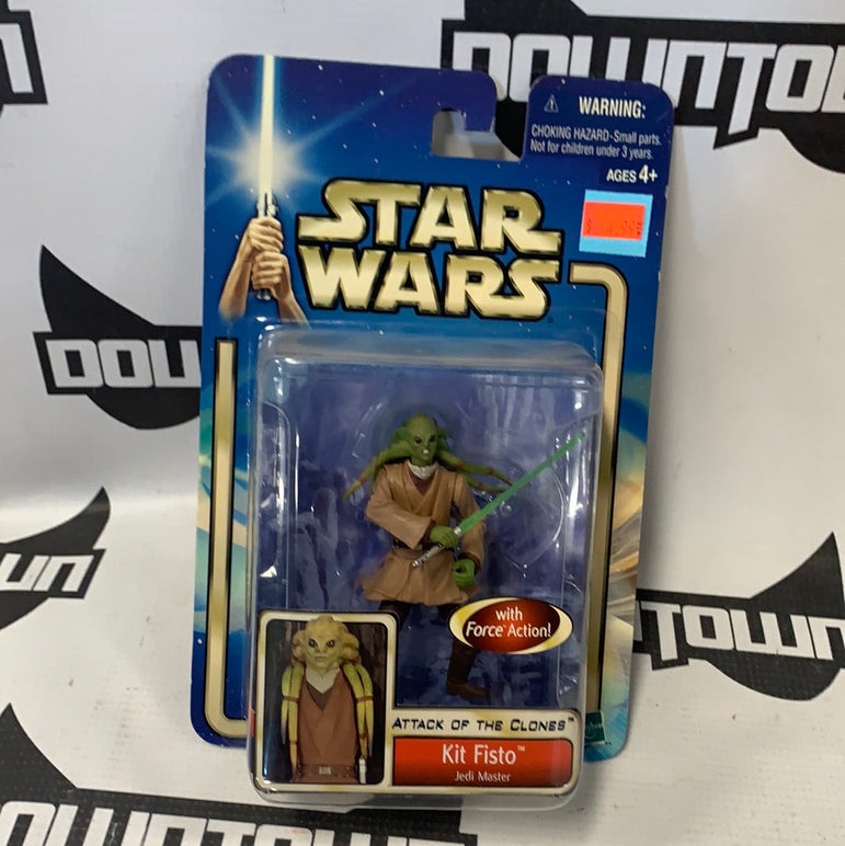 HASBRO - STAR WARS - ATTACK OF THE CLONES - KIT FISTO (JEDI MASTER)