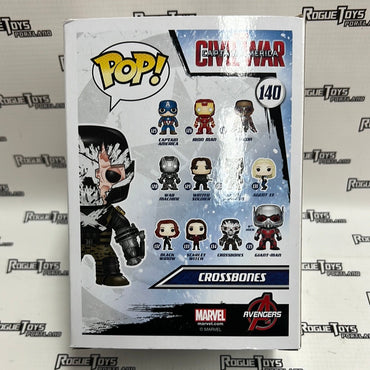 Funko POP! Marvel Captain America Civil War Crossbones (Battle Damage) (Target Exclusive)
