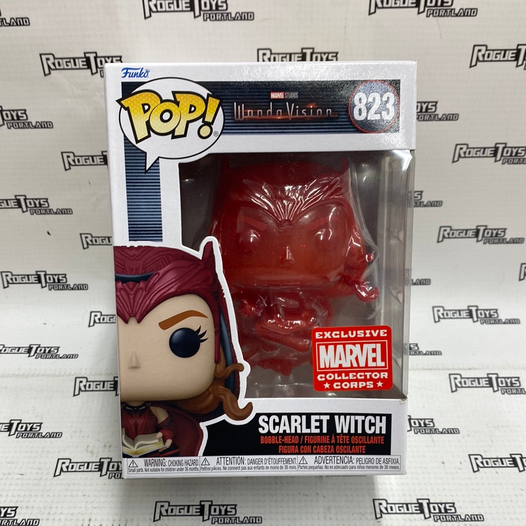 Funko POP! WandaVision Scarlet Witch #823 Marvel Collector Corps