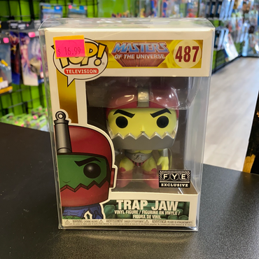FUNKO POP! Masters of the Universe FYE Exclusive Trap Jaw #487