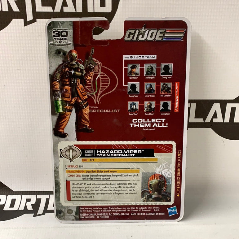 GI JOE The Pursuit of Cobra Hazard-Viper