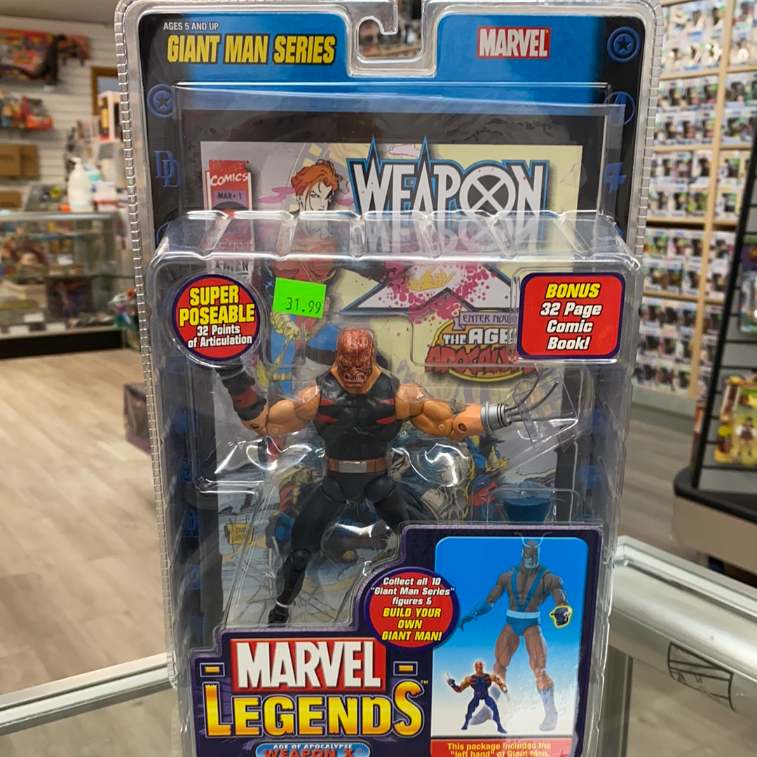 Marvel Legends Giant Man Series AOA Weapon X (Unmasked Variant)