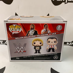 Funko POP! WWE “Million Dollar Man” Ted DiBiase & I.R.S. 2 Pack Walgreens Exclusive