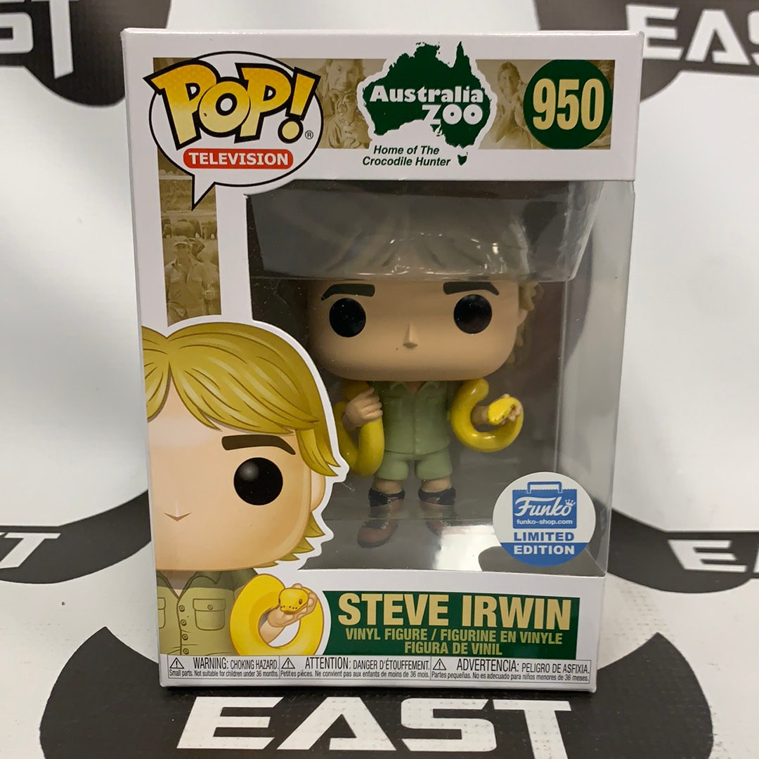 Funko POP! Television Australia Zoo Steve Irwin 950 Funko Limited Edition