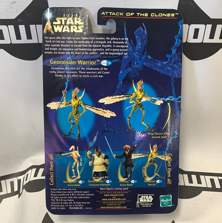 HASBRO - STAR WARS - ATTACK OF THE CLONES - GEONOSIAN WAARIOR