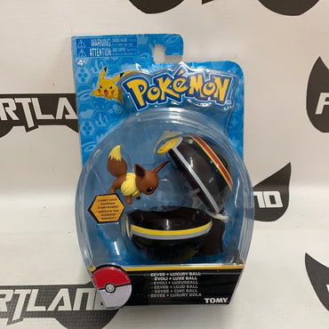 TOMY Pokémon Eevee + Luxury Ball